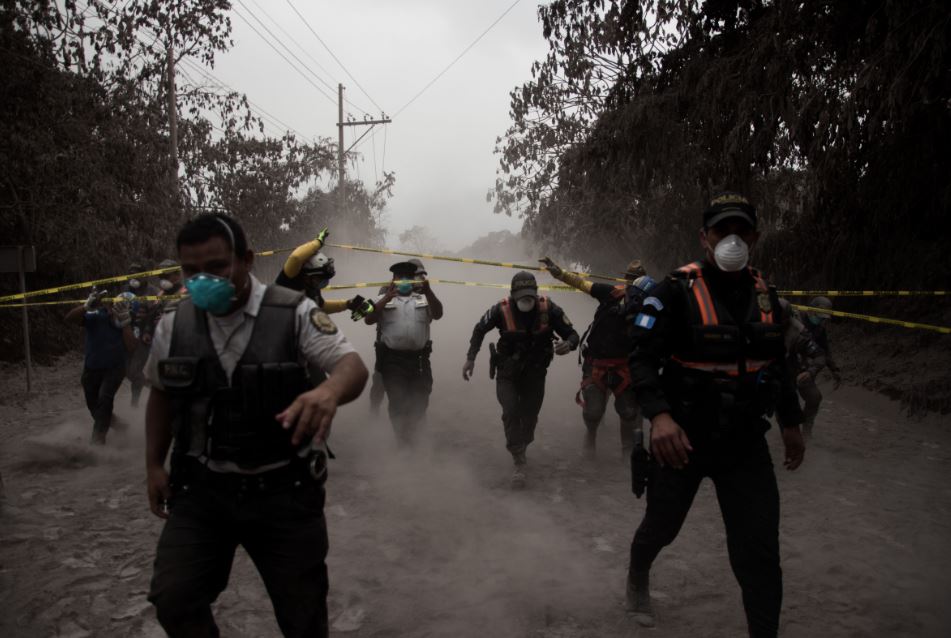 Milagros en medio del Volcán Fuego