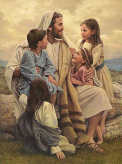 Jesus y niños