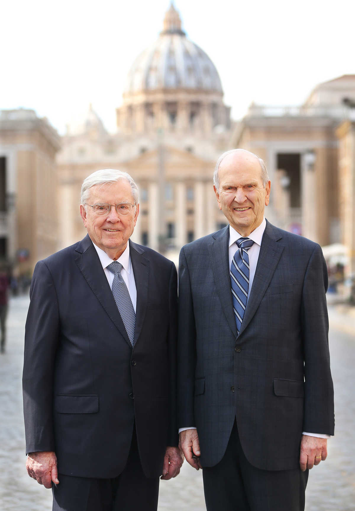 papa francisco y russell m nelson