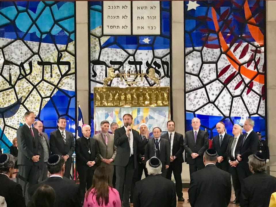 Líderes de la Iglesia de Jesucristo y líderes judíos