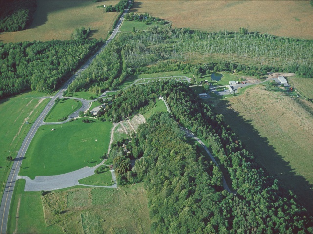 Cerro Cumorah vista áerea