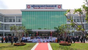 La Iglesia de Jesucristo construye un hospital y lleva alivio después de desastres naturales