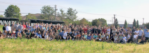 Jóvenes visitan templos del pasado, presente y futuro en solo 3 días