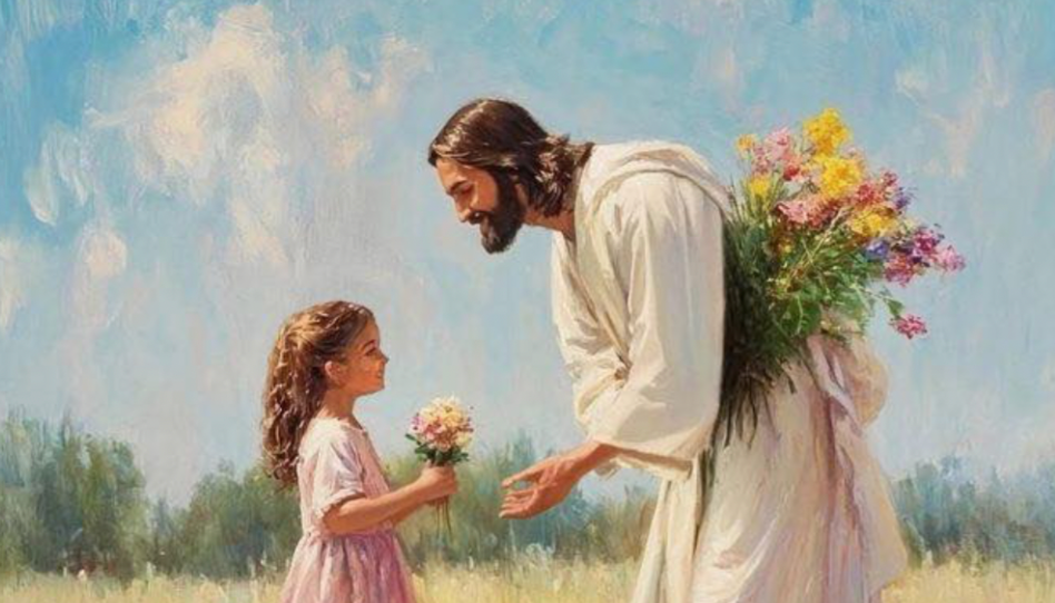 Una frase tan familiar como “Jesús te ama” cobró un nuevo sentido cuando un niño la dijo de forma diferente.