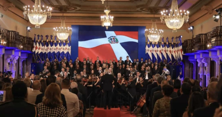 Miembros de la Iglesia de Jesucristo participan en regrabación del Himno Nacional de República Dominicana