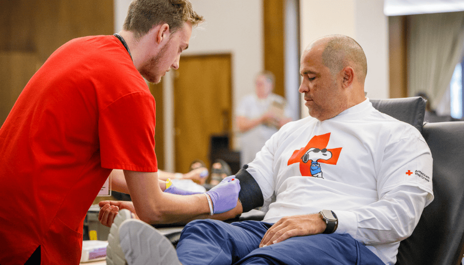 donacion a la cruz roja de parte de la Iglesia de Jesucristo