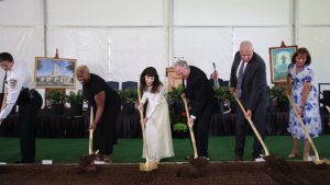 Un día histórico: tres templos de la Iglesia de Jesucristo inician su construcción el mismo día