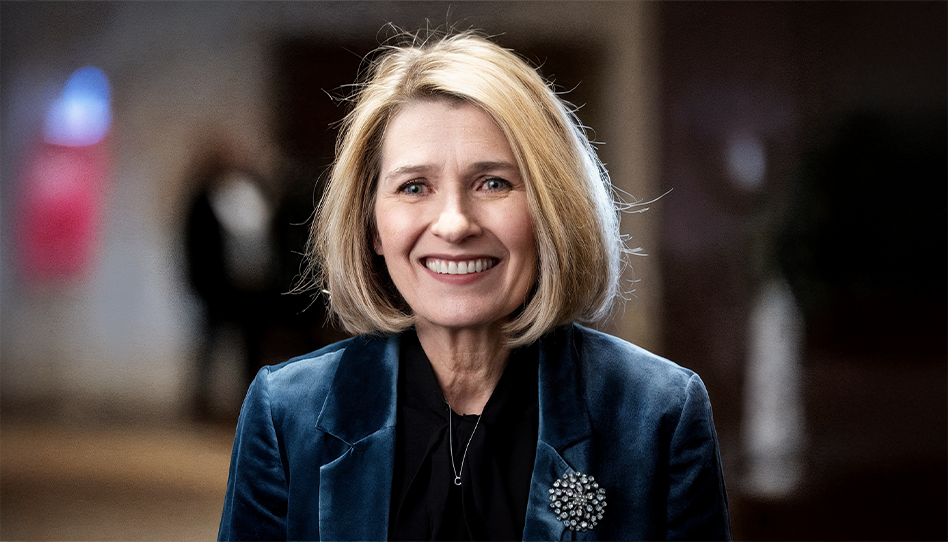 La presidenta general de la Sociedad de Socorro, Camille N. Johnson, de La Iglesia de Jesucristo de los Santos de los Últimos Días, el jueves 30 de enero de 2025. Créditos :Isaac Hale, Deseret News