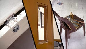 Capilla de la Iglesia de Jesucristo sufre daños por vandalismo