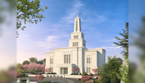 Se anuncia el diseño exterior de un nuevo templo de la Iglesia de Jesucristo