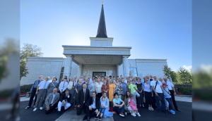 Más 100 Santos de los Últimos Días recorren más de de 800 km para ir al templo