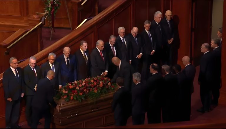 Así fue el emotivo y último adiós al presidente Russell M. Nelson