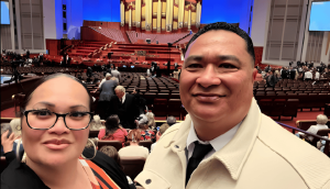 “Es hermosa”: Un exconvicto cumple su sueño de asistir a la Conferencia General