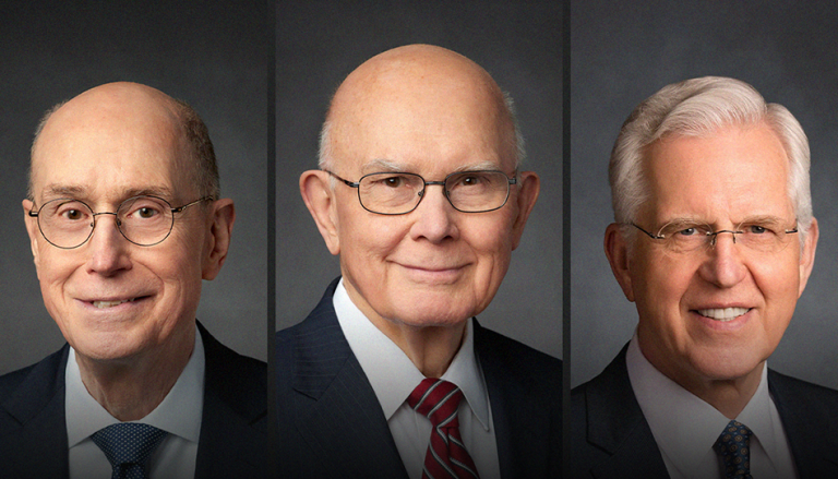 Dallin H. Oaks es sostenido como el 18º Presidente de la Iglesia