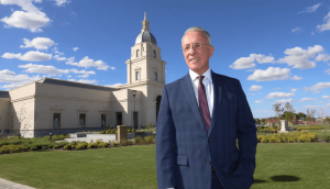 El élder Soares dedica el Templo de Bahía Blanca, Argentina
