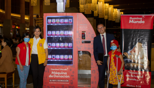 Se inaugura la primera máquina de “Ilumina el Mundo” en Honduras