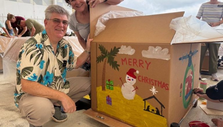 Santos de los Últimos Días llevan víveres a comunidades remotas por vía aérea