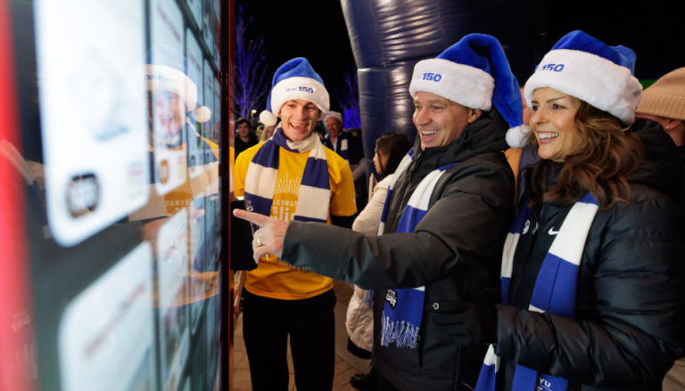 BYU celebra 150 años con la llegada de sus primeras máquinas de donación