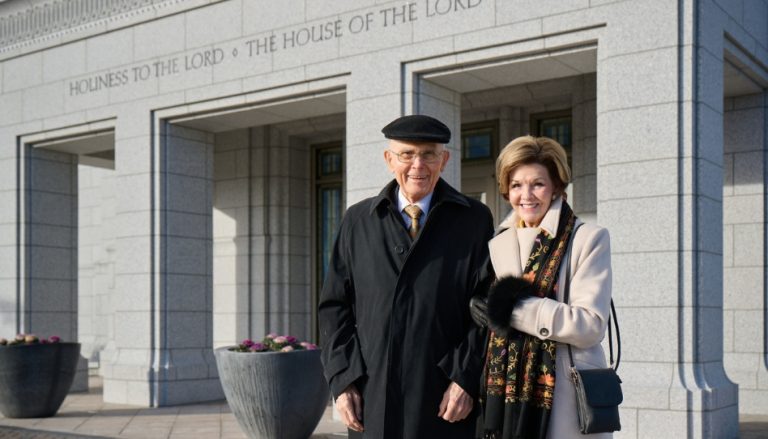 Dallin H. Oaks dedica su primer templo como presidente de la Iglesia