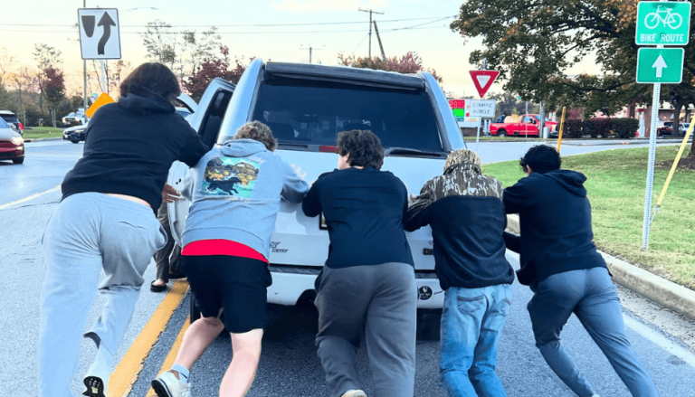 Salió de casa en pijama y terminó siendo la respuesta a una oración