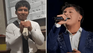 Misionero causa furor por su increíble parecido con famoso cantante