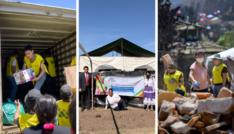 Ayuda tras los incendios en Chile y más obras de la Iglesia de Jesucristo