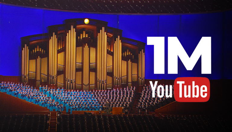 El Coro del Tabernáculo llega al millón de suscriptores en YouTube