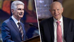 Dos apóstoles Santos de los Últimos Días se preparan para su gira en Europa