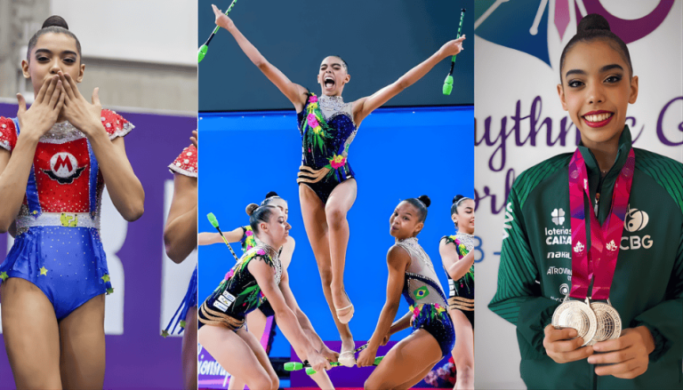 Gimnasta Santo de los Últimos días hace historia en el podio a los 15 años