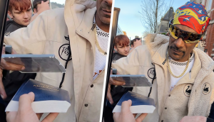 Misionero regala un Libro de Mormón a Snoop Dogg