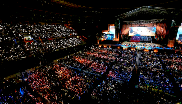 A 1 año del concierto del Coro del Tabernáculo en Perú