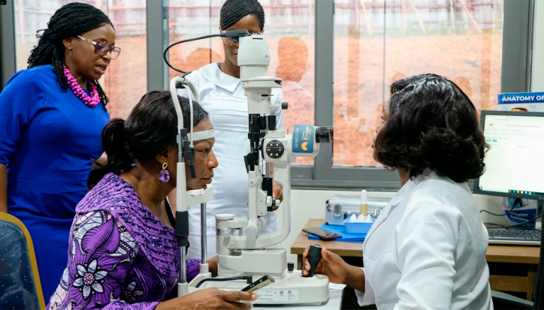 La Iglesia de Jesucristo ayuda a combatir la ceguera en África