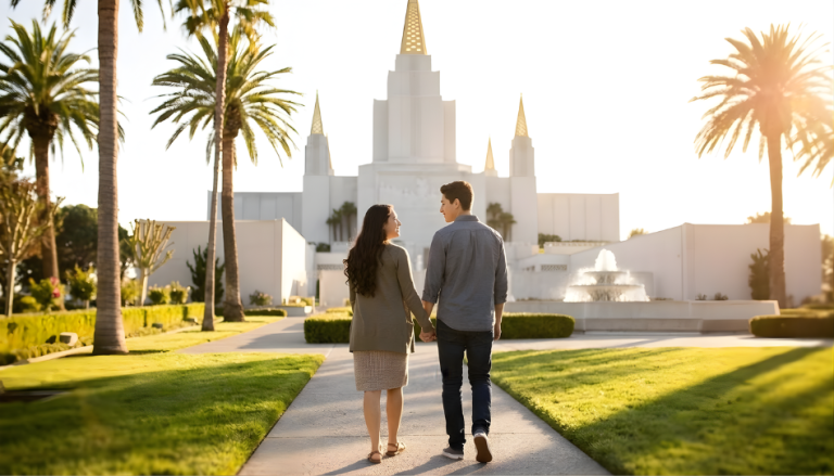 Entraron al templo sin planearlo pero salieron con una experiencia inesperada