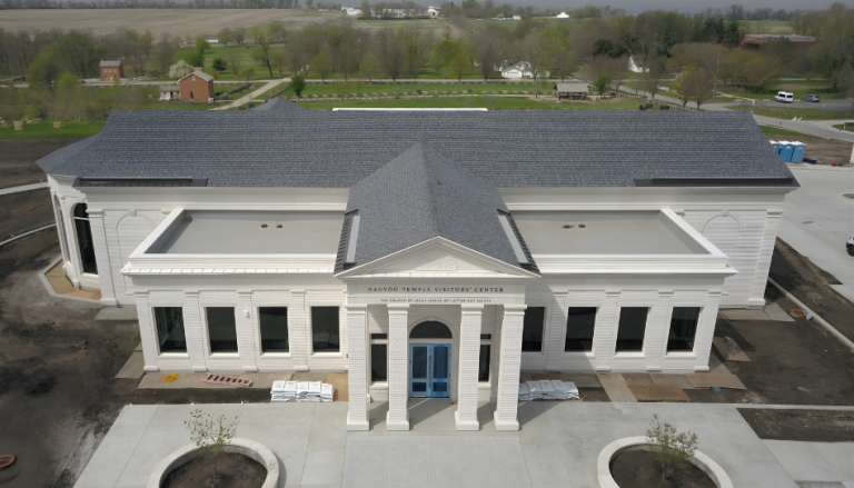 Se anuncia la dedicación del Centro de Visitantes del Templo de Nauvoo
