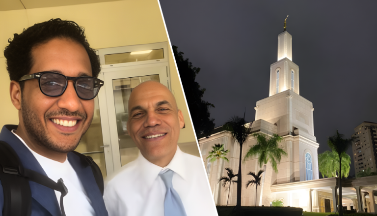 Se hospeda en un templo y sorprende en redes al revelar un detalle