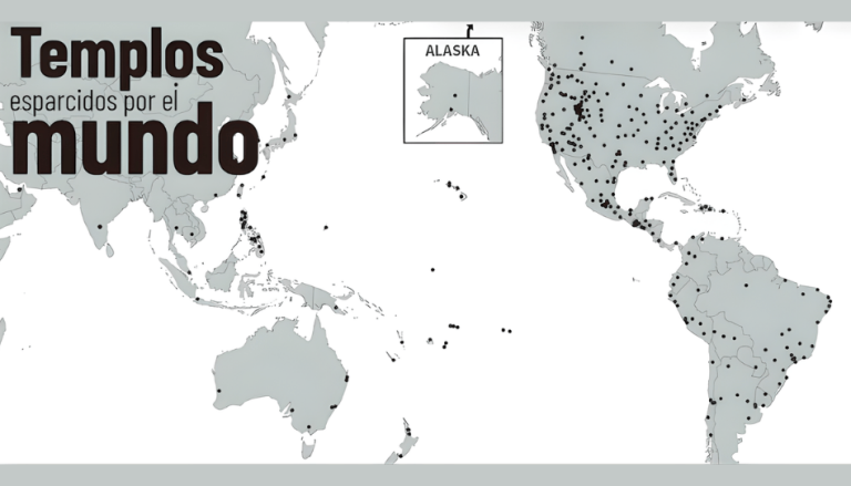 Una mirada a los 383 templos de la Iglesia de Jesucristo en el mundo