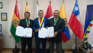 Santo de los Últimos Días recibe reconocimiento del Parlamento Andino