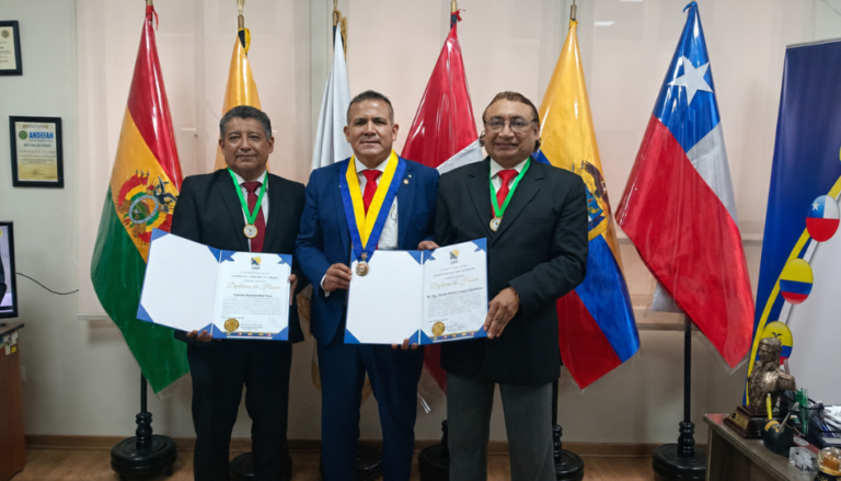 Santo de los Últimos Días recibe reconocimiento del Parlamento Andino