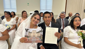 Capilla de la Iglesia de Jesucristo reúne a más de 20 parejas en una boda civil