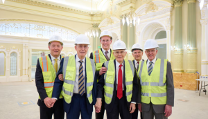 La Primera Presidencia recorre el Templo de Salt Lake antes de su reapertura