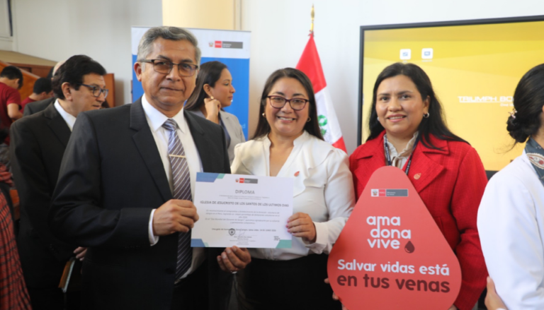 Ministerio de Salud reconoce a la Iglesia de Jesucristo en Perú