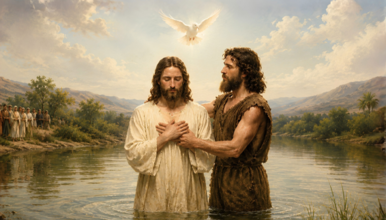 Si Jesús fue bautizado, ¿quién le dio el Espíritu Santo?