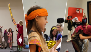 Niños de la Primaria dan vida a historias de la Biblia de una manera innovadora