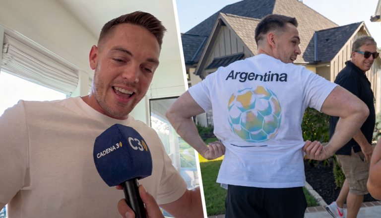 Misionero retornado se hace viral tras partido de Argentina en el Mundial