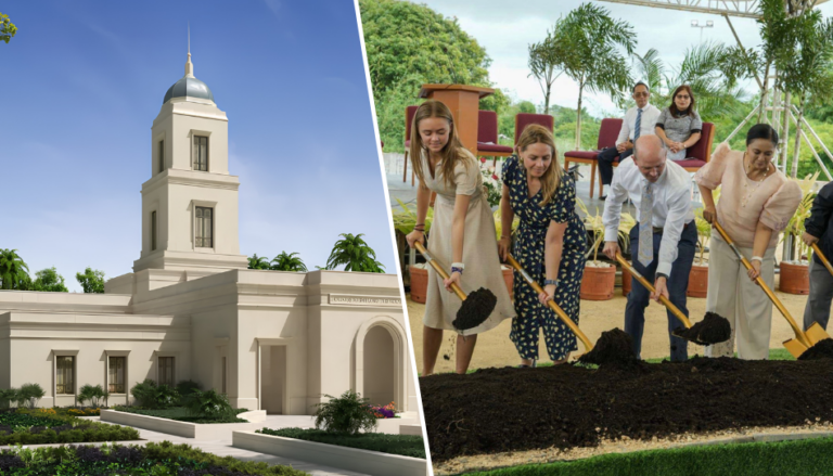 Se realiza la Primera Palada de un nuevo templo de la Iglesia de Jesucristo