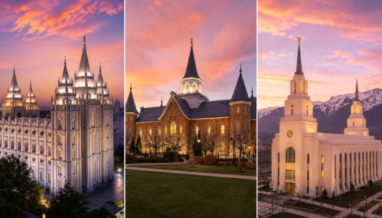 13 templos de Utah que puedes conocer en un solo día