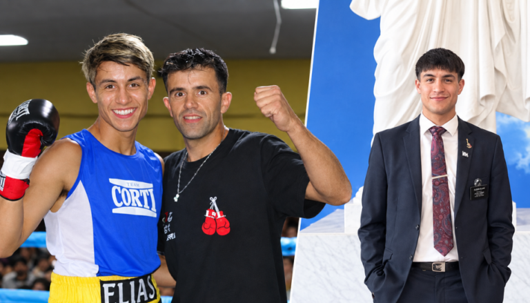 Campeón de boxeo deja su carrera para servir la misión