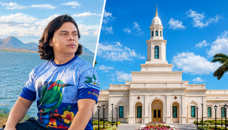 “Parece un castillo”: influencer visita el Templo de Managua y cuenta lo que vivió