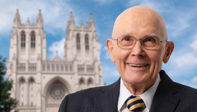 Presidente Dallin H. Oaks discursará en la Catedral Nacional de Washington