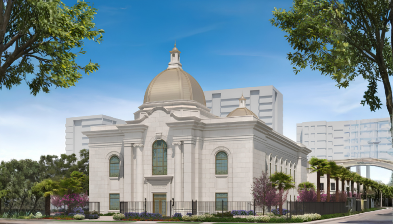 Se anuncia la Primera Palada del Templo de Viña del Mar, Chile